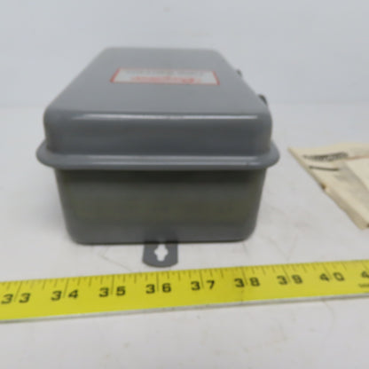 Dayton 2A206 Program Timer Switch Relay W/14 Day Skipper Mechanism 240V 25A 2HP