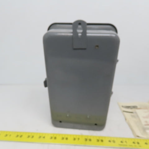 Dayton 2A206 Program Timer Switch Relay W/14 Day Skipper Mechanism 240V 25A 2HP