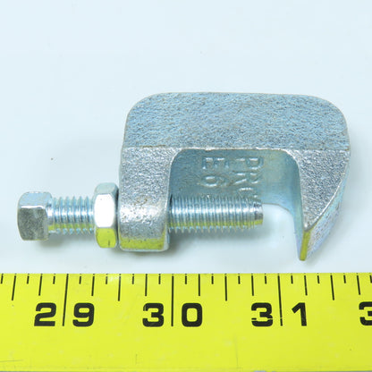 E61 3/8" Rod Hot Dip Galvanized Beam C Clamp Lot of 17
