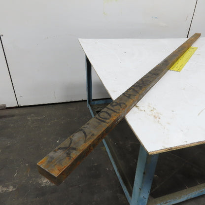 1" x 2" Cold Rolled Steel Flat Bar Stock 76"