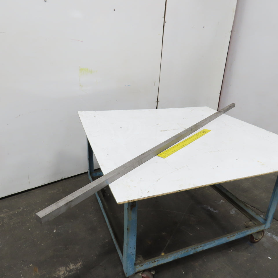 1-1/4" x 1-1/4"  Steel Square Bar Stock 86"