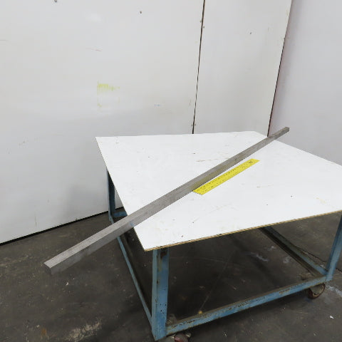 1-1/4" x 1-1/4"  Steel Square Bar Stock 86"