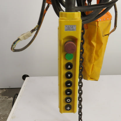 Voto KHDM 1 Ton Electric Hoist 380V 50HZ W/Power Trolley 8m Lift (Parts Repair)