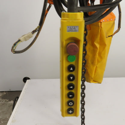 Voto KHDM 1 Ton Electric Hoist 380V 50HZ W/Power Trolley 8m Lift (Parts Repair)