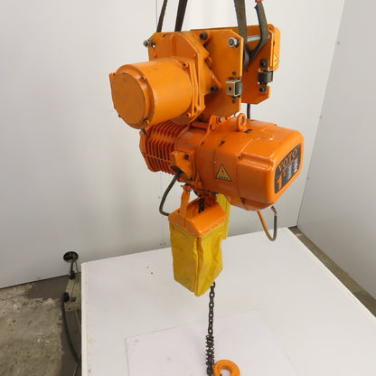 Voto KHDM 1 Ton Electric Hoist 380V 50HZ W/Power Trolley 8m Lift (Parts Repair)