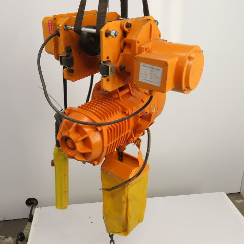Voto KHDM 1 Ton Electric Hoist 380V 50HZ W/Power Trolley 8m Lift (Parts Repair)