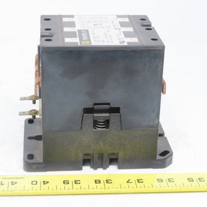 Square D  8910 DPA73 E Ser A Definite Purpose Contactor 40Hp 3 Pole 24V Coil