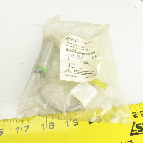 Turck BC5-M18-AP4X-0.2M-RS4T Capacitive Proximity Sensor Threaded Barrel