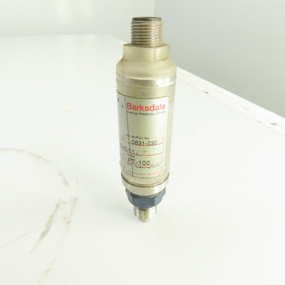Barksdale UTF3 0631-030 Electronic Temperature Sensor PT-100 -40° To +150°C