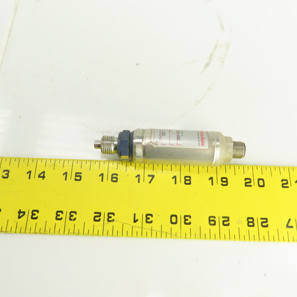 Barksdale UTF3 0631-030 Electronic Temperature Sensor PT-100 -40° To +150°C