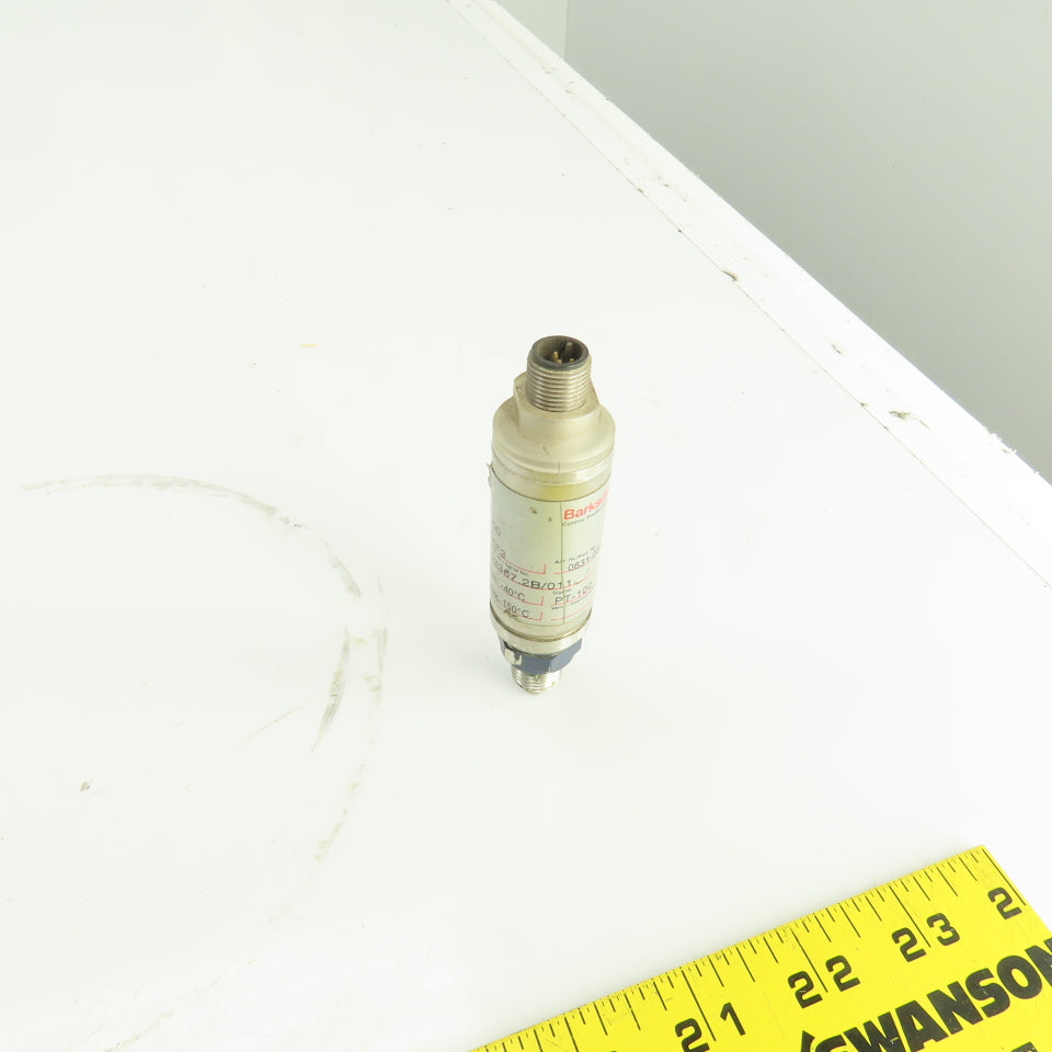 Barksdale UTF3 0631-030 Electronic Temperature Sensor PT-100 -40° To +150°C