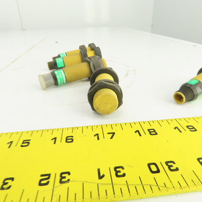 Turck Ni8-M18-AD4X-H1141 Threaded Barrel Inductive Sensor 10-65VDC Lot Of 5