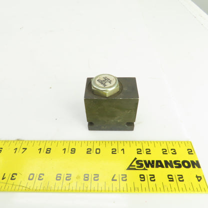 Parker B10-2-8P Hydraulic Cartridge Valve Body 1/2"NPT W/CV103P