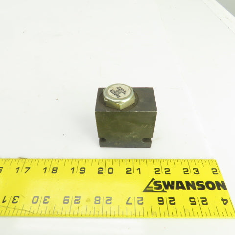 Parker B10-2-8P Hydraulic Cartridge Valve Body 1/2"NPT W/CV103P
