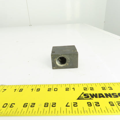 Parker B10-2-8P Hydraulic Cartridge Valve Body 1/2"NPT W/CV103P