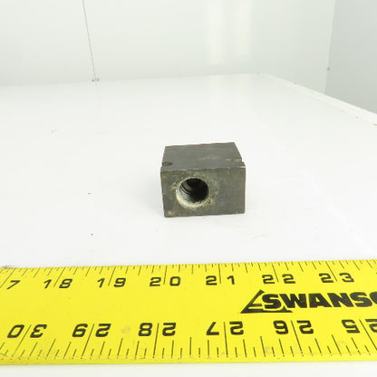 Parker B10-2-8P Hydraulic Cartridge Valve Body 1/2"NPT W/CV103P