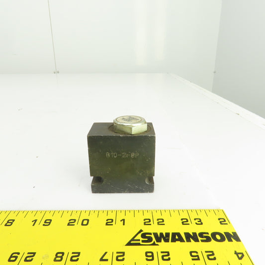 Parker B10-2-8P Hydraulic Cartridge Valve Body 1/2"NPT W/CV103P