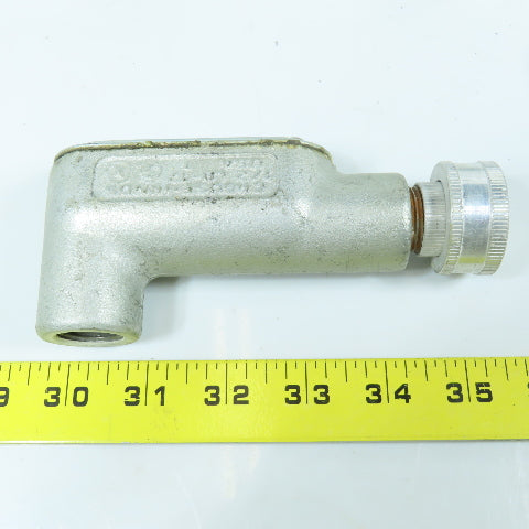 Crouse-Hinds 1/2" LB-17 Conduit Sealing Fitting Lot of 9