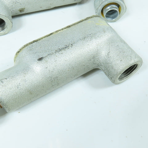 Crouse-Hinds 1/2" LB-17 Conduit Sealing Fitting Lot of 9