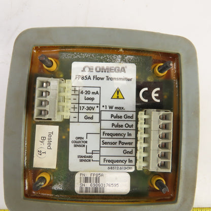 Omega FP85A Signal Conditioner & Flow Transmitter Sensor