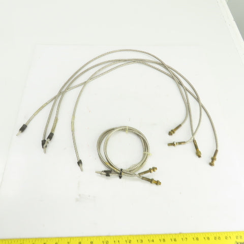 Banner IT23S High Temperature Fiber Optic Photoelectric Sensor (Broken) Lot Of 6