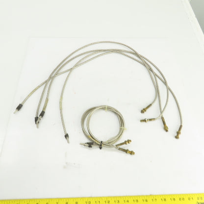 Banner IT23S High Temperature Fiber Optic Photoelectric Sensor (Broken) Lot Of 6