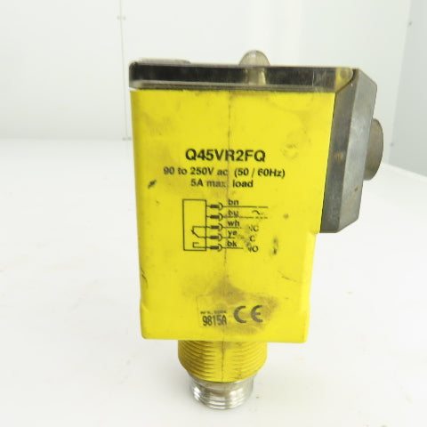 Banner Q45VR2FQ Rugged Fiber Optic Amplifier