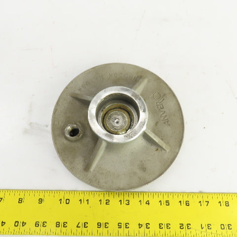 Anver 6-3/4" OD Vacuum Suction Lifting Cups 2" Bore Needs New Seals