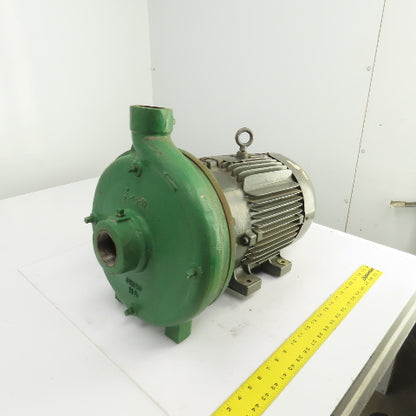 Deming 7-1/2HP 10" End Suction Centrifugal Pump 230/460V 3PH 2" x 1-1/2" NPT