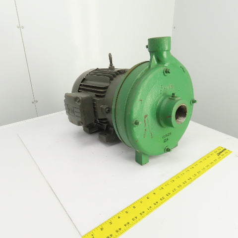 Deming 7-1/2HP 10" End Suction Centrifugal Pump 230/460V 3PH 2" x 1-1/2" NPT
