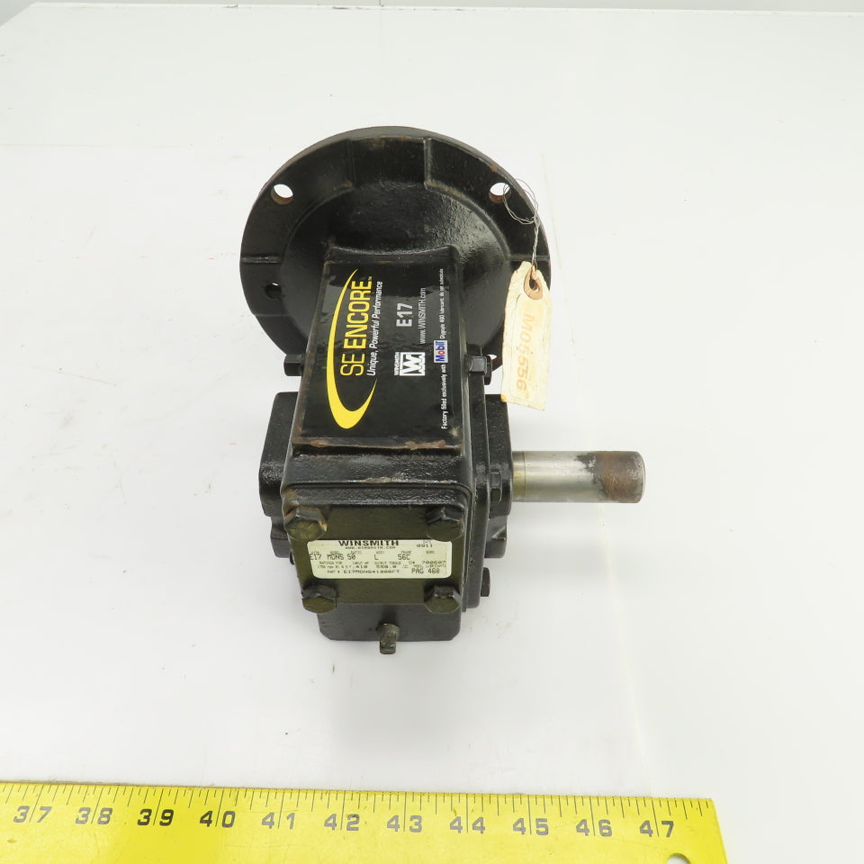 Winsmith E17MDNS41000FT 50:1 Ratio 35 RPM Left Hand Output Gear Reducer 558 Tor
