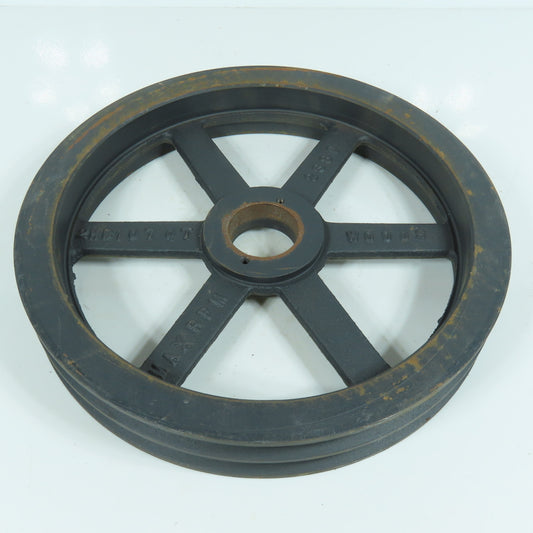TB Woods 2HB107QT V Belt Pulley Sheave 2 Groove 10-3/4" OD 1-3/4" Wide