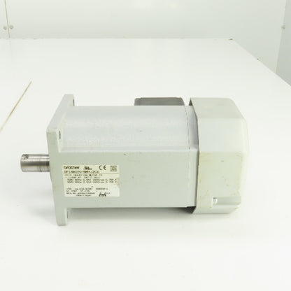 Brother GF18N020-BMYJ2CX 20:1 Ratio Inline Gearmotor 80 RPM Out 1/6HP 230V 3PH