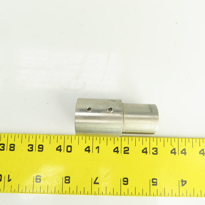 3/4" Inside To 1" Outside Stainless Steel Shaft Adapter Step-Up