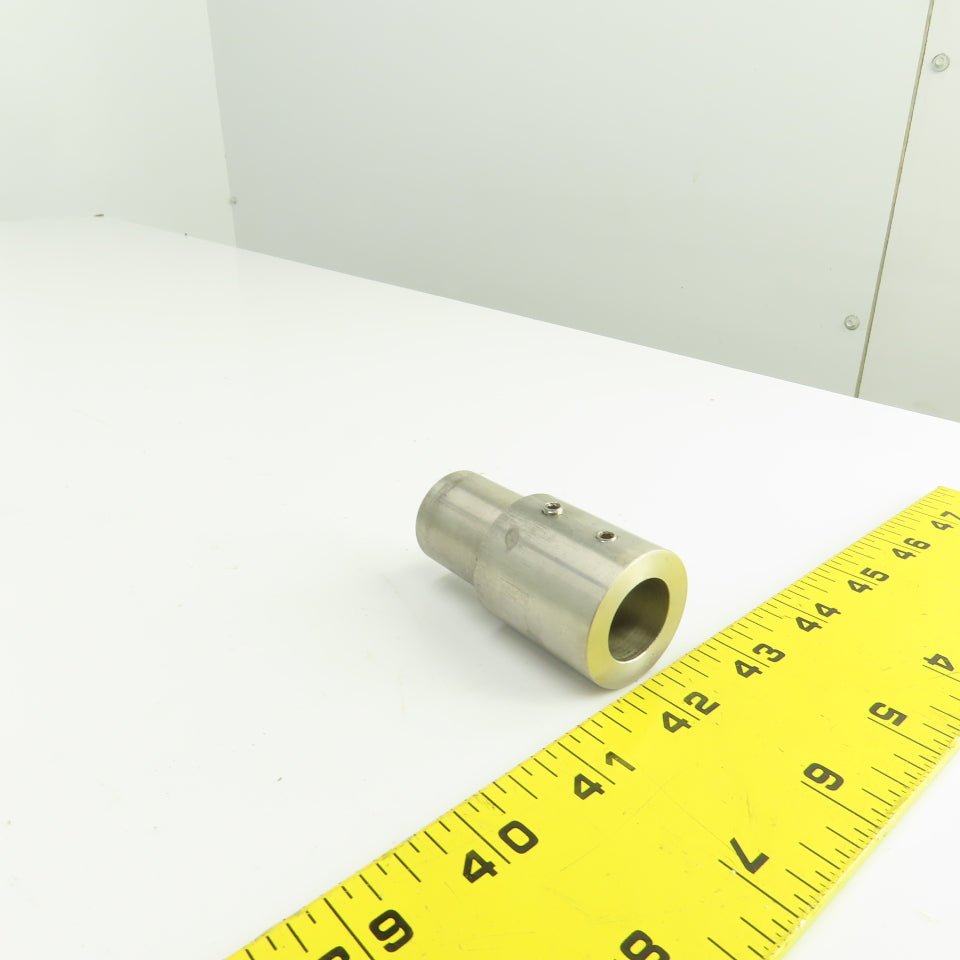 3/4" Inside To 1" Outside Stainless Steel Shaft Adapter Step-Up