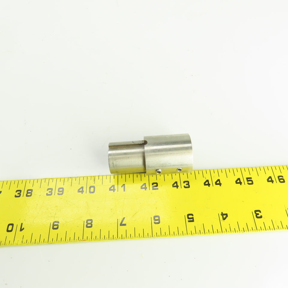 3/4" Inside To 1" Outside Stainless Steel Shaft Adapter Step-Up