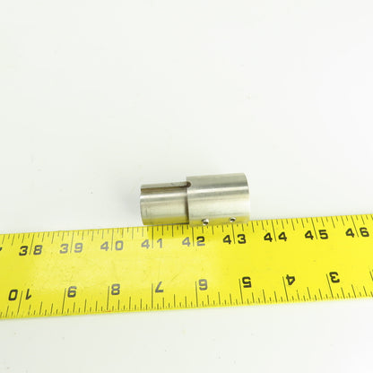 3/4" Inside To 1" Outside Stainless Steel Shaft Adapter Step-Up