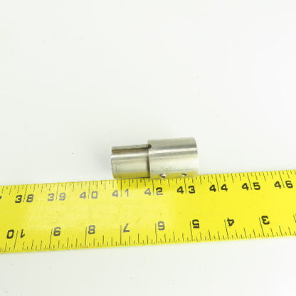 3/4" Inside To 1" Outside Stainless Steel Shaft Adapter Step-Up
