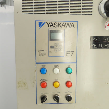 Yaskawa E7BVB021XWU E7 AC Drive W/Bypass 480V 3PH Input 0-480V Output 21.0 Amps