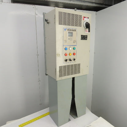 Yaskawa E7BVB021XWU E7 AC Drive W/Bypass 480V 3PH Input 0-480V Output 21.0 Amps