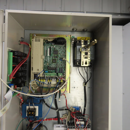 Yaskawa E7BVB021XWU E7 AC Drive W/Bypass 480V 3PH Input 0-480V Output 21.0 Amps
