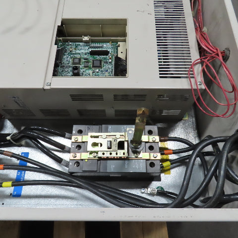 Yaskawa E7 AC Drive W/Bypass 480V 3PH Input 0-480V Output 96.0 Amps
