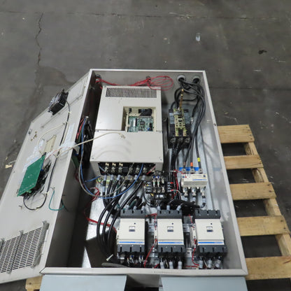 Yaskawa E7 AC Drive W/Bypass 480V 3PH Input 0-480V Output 96.0 Amps