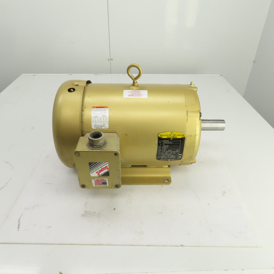 Baldor EM3704T 3HP AC Electric Motor 1160RPM 208-230/460V 3PH 60HZ 213T Frame