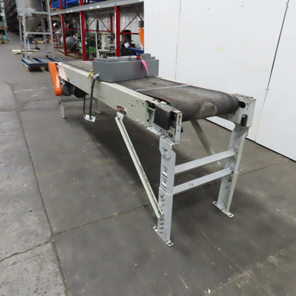 Roach 18" x 114" Slide Belt Conveyor 19FPM 208-220/480V