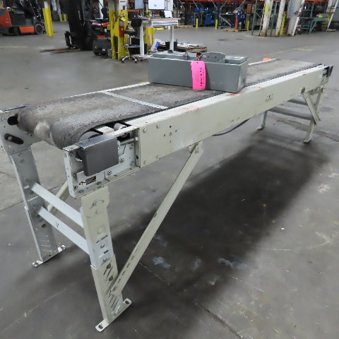 Roach 18" x 114" Slide Belt Conveyor 19FPM 208-220/480V