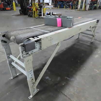 Roach 18" x 114" Slide Belt Conveyor 19FPM 208-220/480V