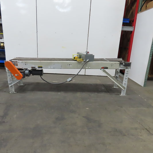 Roach 18" x 114" Slide Belt Conveyor 19FPM 208-220/480V