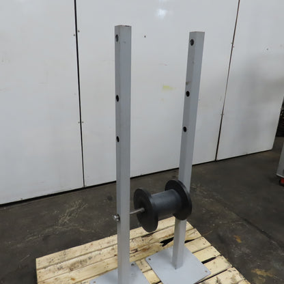 Multiple Wire Spool Holder Stand 12" x 54" Tall
