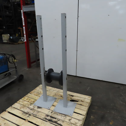 Multiple Wire Spool Holder Stand 12" x 54" Tall